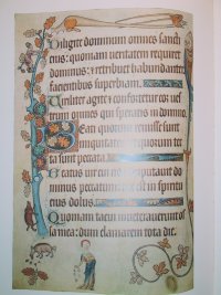 Original Luttrell Psalter page