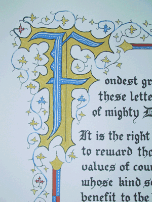 Detail of F
