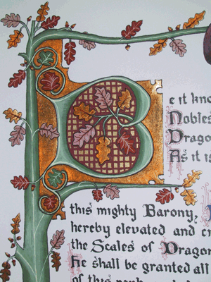 Detail of B