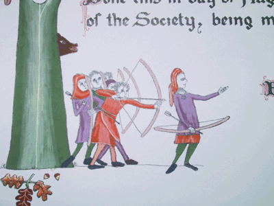Detail of Archers
