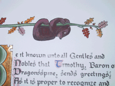 Detail of Bear
