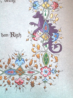 Detail of dragon