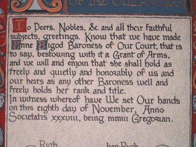 Detail of text