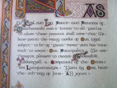 Text detail