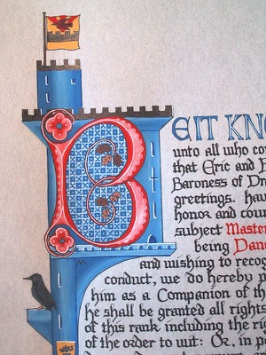 Detail of B